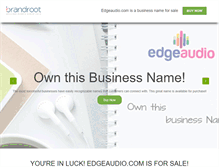 Tablet Screenshot of edgeaudio.com